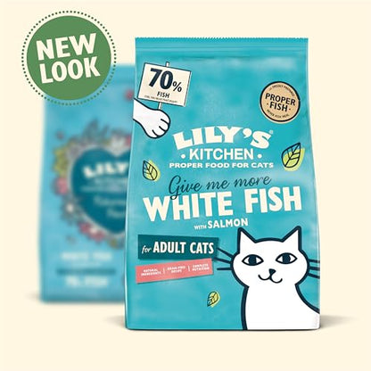 Lily's Kitchen Made with Natural Ingredients Adult Dry Cat Food Bag Grain-Free Recipe - Sayby’s