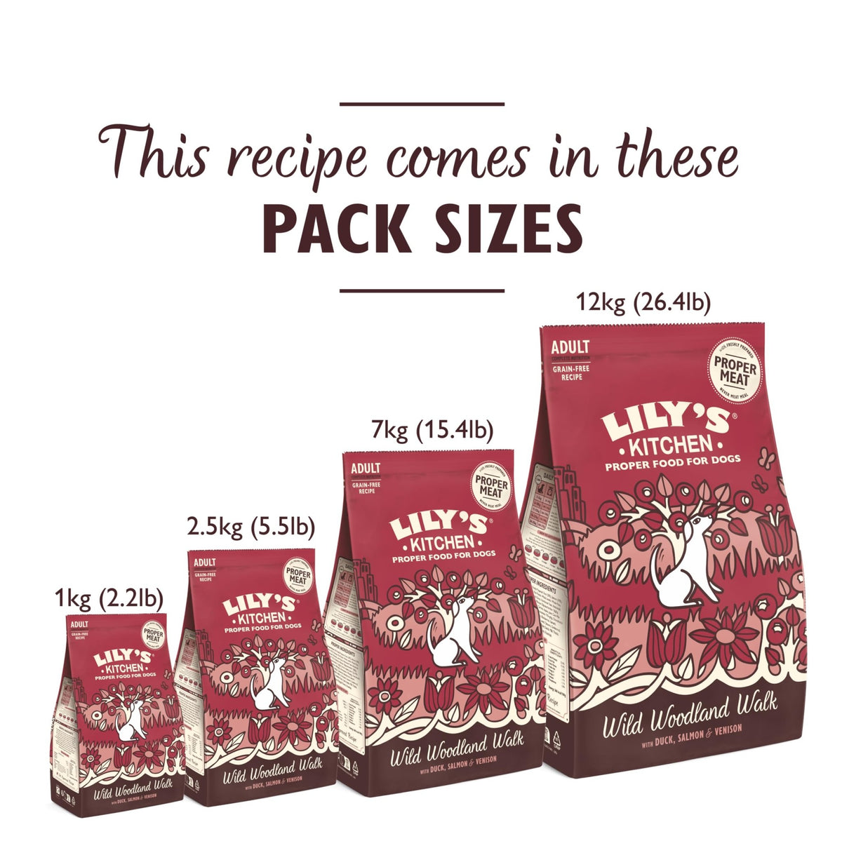 Lily’s Kitchen Made with Natural Ingredients Adult Dry Dog Food Balanced Recipe - Sayby’s