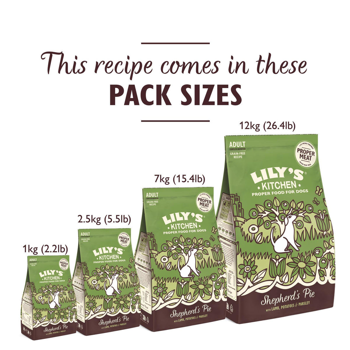 Lily’s Kitchen Made with Natural Ingredients Adult Dry Dog Food Balanced Recipe - Sayby’s