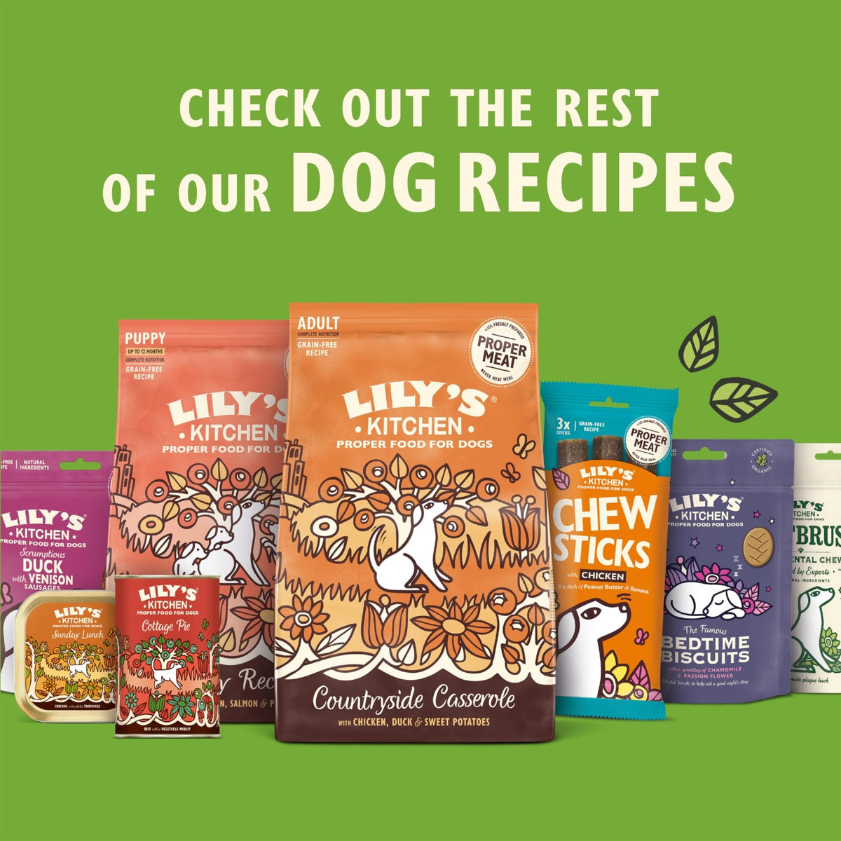 Lily’s Kitchen Made with Natural Ingredients Adult Dry Dog Food Balanced Recipe - Sayby’s