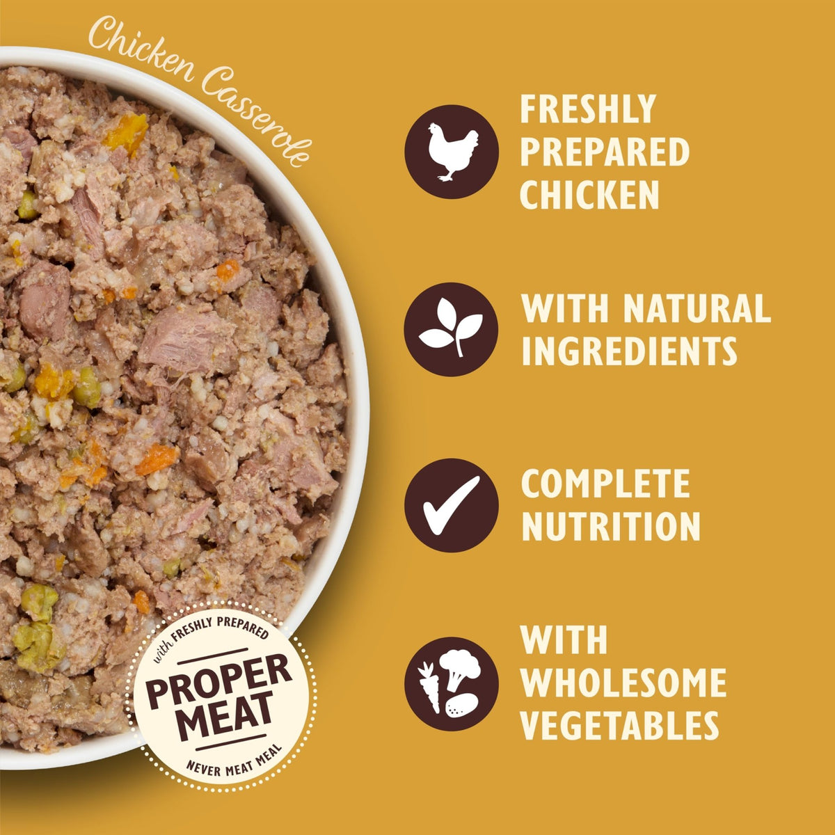 Lily's Kitchen Natural Adult Dog Food Wet Trays - Classic Dinners Multipack - Chicken, Lamb & Beef - Complete Meal Recipes - Sayby’s