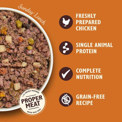 Lily's Kitchen Natural Adult Dog Food Wet Trays - Classic Dinners Multipack - Chicken, Lamb & Beef - Complete Meal Recipes - Sayby’s
