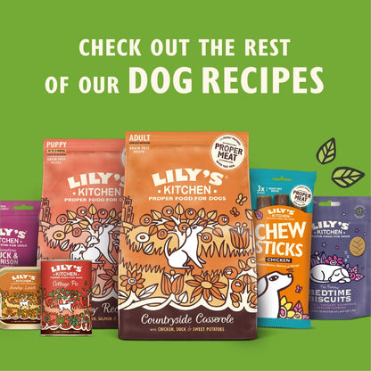 Lily's Kitchen Natural Adult Dog Food Wet Trays - Classic Dinners Multipack - Chicken, Lamb & Beef - Complete Meal Recipes - Sayby’s