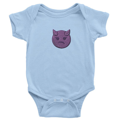 Little Devil Embroidered Short Sleeve Onesie – Adorable Baby Bodysuit FREE DELIVERY - Sayby’s