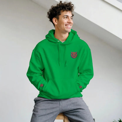 Little Devil Embroidered Warm Unisex Hoodie with Kangaroo Pouch Pocket FREE DELIVERY - Sayby’s