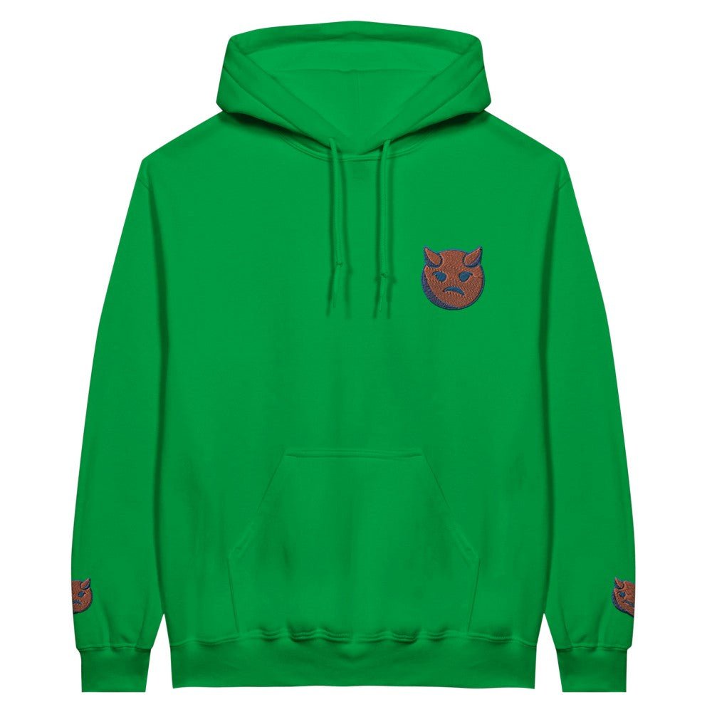 Little Devil Embroidered Warm Unisex Hoodie with Kangaroo Pouch Pocket FREE DELIVERY - Sayby’s
