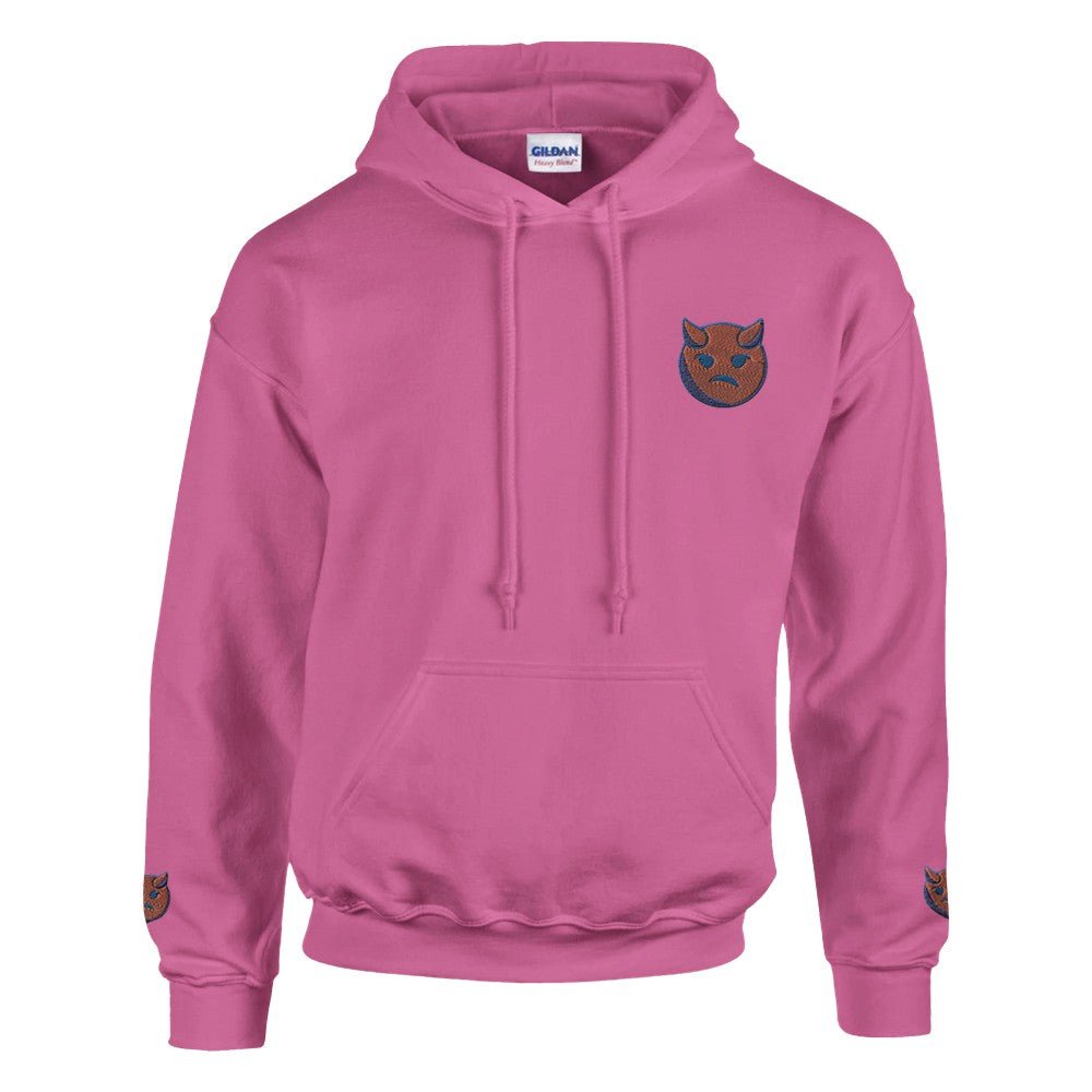Little Devil Embroidered Warm Unisex Hoodie with Kangaroo Pouch Pocket FREE DELIVERY - Sayby’s