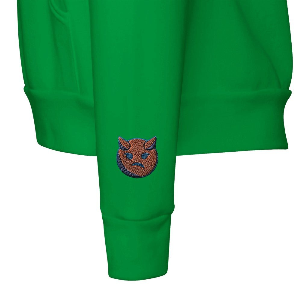 Little Devil Embroidered Warm Unisex Hoodie with Kangaroo Pouch Pocket FREE DELIVERY - Sayby’s