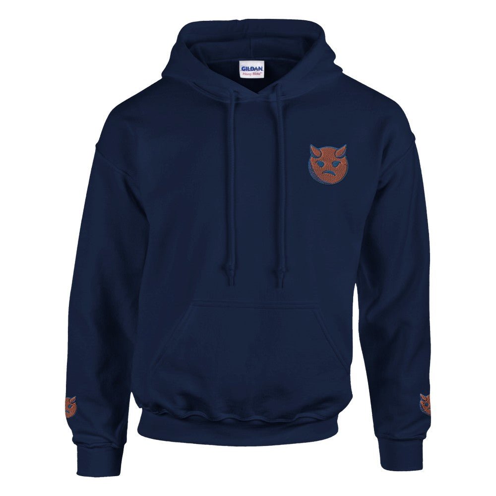 Little Devil Embroidered Warm Unisex Hoodie with Kangaroo Pouch Pocket FREE DELIVERY - Sayby’s