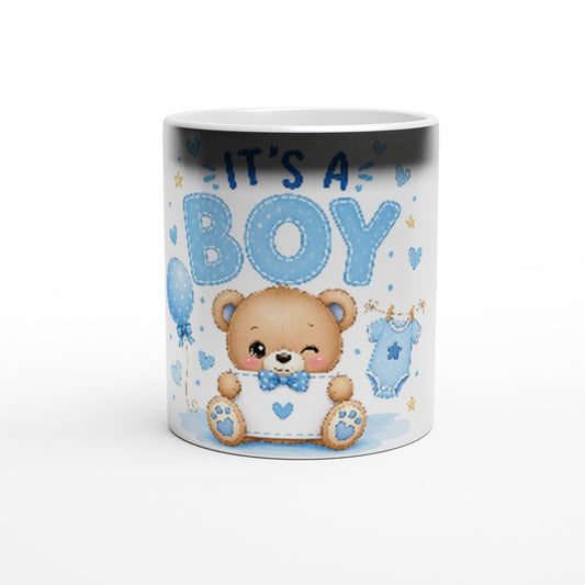 Magic Ceramic Photo Mug - Personalised Heat-Sensitive Reveal Mug, 11oz FREE DELIVERY - Sayby’s