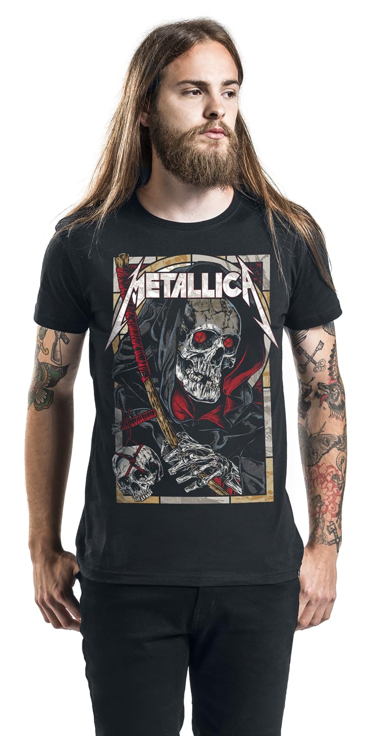 Metallica Death Reaper Men T-Shirt Black. - Sayby’s