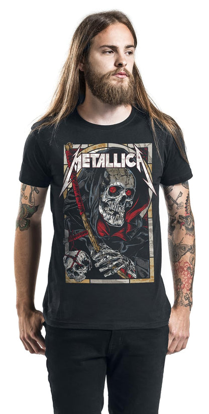 Metallica Death Reaper Men T-Shirt Black. - Sayby’s
