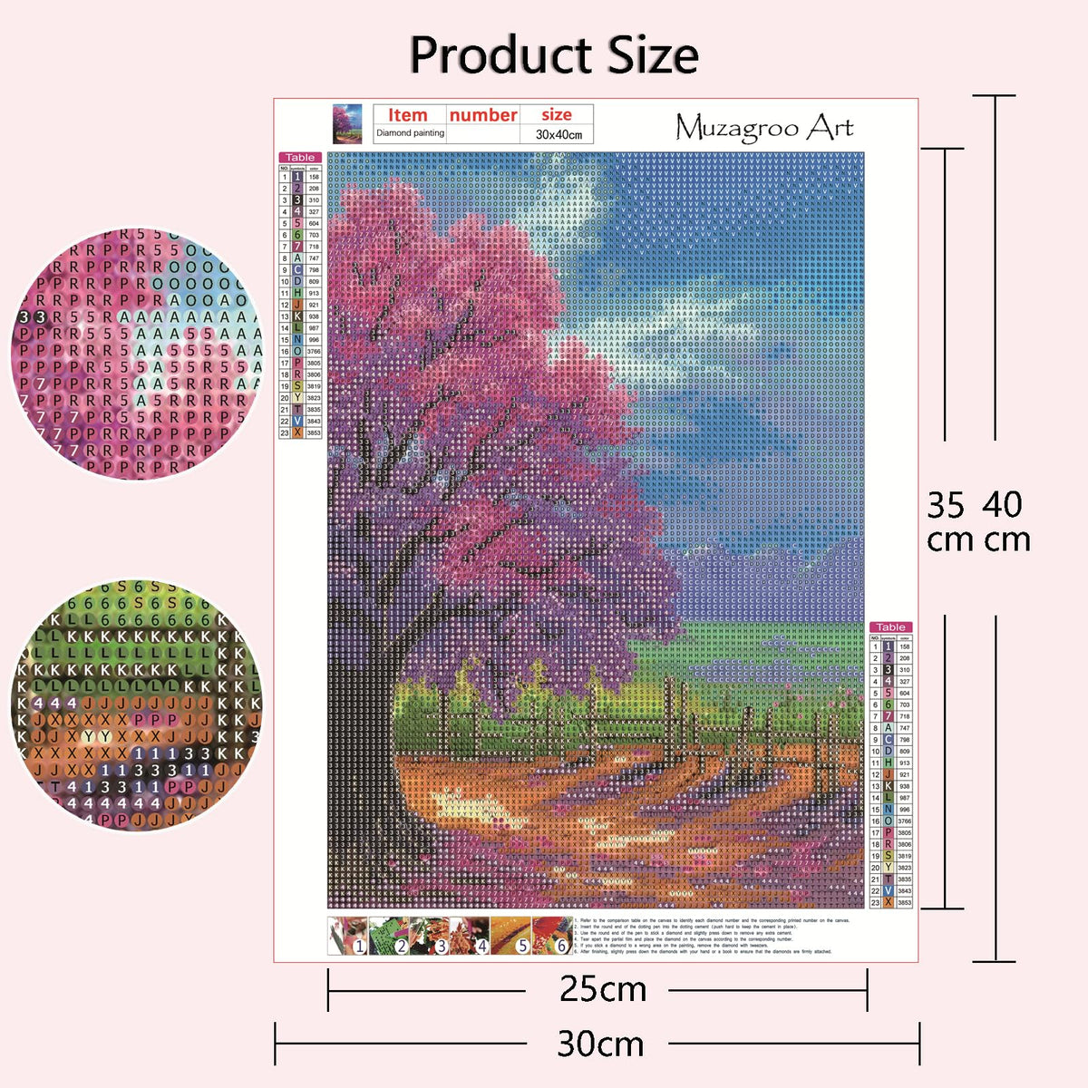 Muzagroo Art 5D Diamond Painting Kits for Adults, DIY Diamond Art Kits for Beginners, Turtle Diamond Dot Kits Gem Arts and Crafts for Living Room, Gem Painting Bedroom 4 PCS Wall Art - Sayby’s