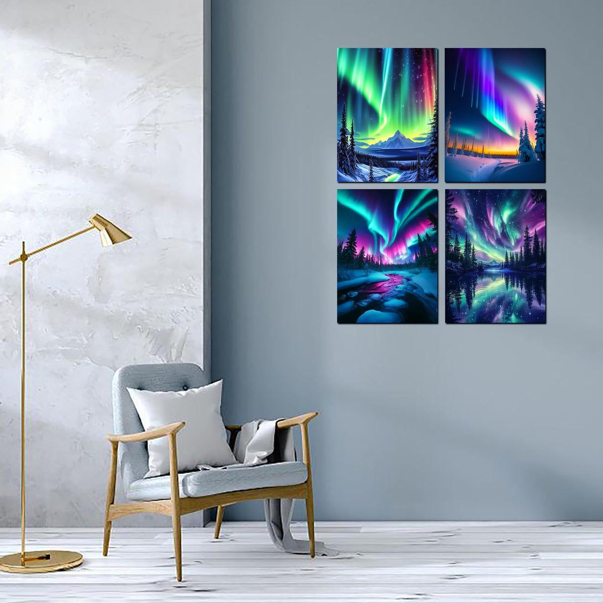 Muzagroo Art 5D Diamond Painting Kits for Adults, DIY Diamond Art Kits for Beginners, Turtle Diamond Dot Kits Gem Arts and Crafts for Living Room, Gem Painting Bedroom 4 PCS Wall Art - Sayby’s