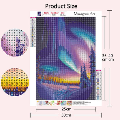 Muzagroo Art 5D Diamond Painting Kits for Adults, DIY Diamond Art Kits for Beginners, Turtle Diamond Dot Kits Gem Arts and Crafts for Living Room, Gem Painting Bedroom 4 PCS Wall Art - Sayby’s