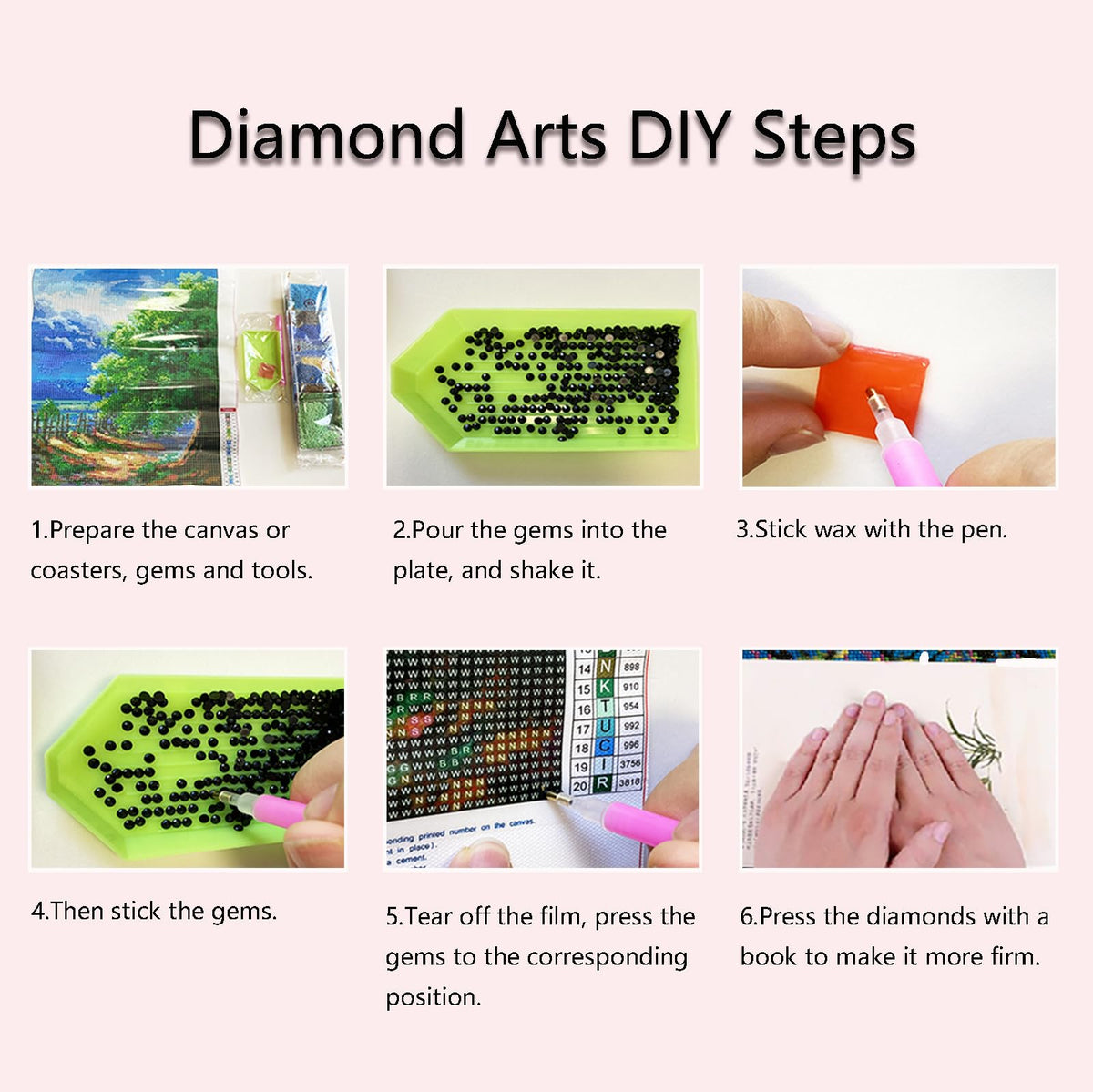 Muzagroo Art 5D Diamond Painting Kits for Adults, DIY Diamond Art Kits for Beginners, Turtle Diamond Dot Kits Gem Arts and Crafts for Living Room, Gem Painting Bedroom 4 PCS Wall Art - Sayby’s
