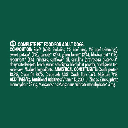 Natures Menu Country Hunter Dog Food Pouch Grass Grazed - Sayby’s