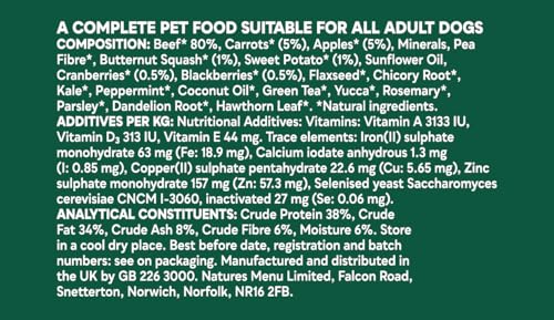 Natures Menu Freeze Dried Complete & Balanced Nuggets - Sayby’s