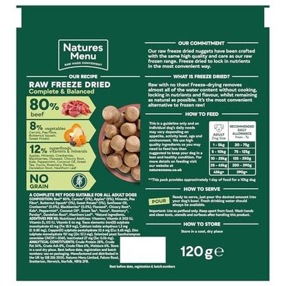 Natures Menu Freeze Dried Complete & Balanced Nuggets - Sayby’s
