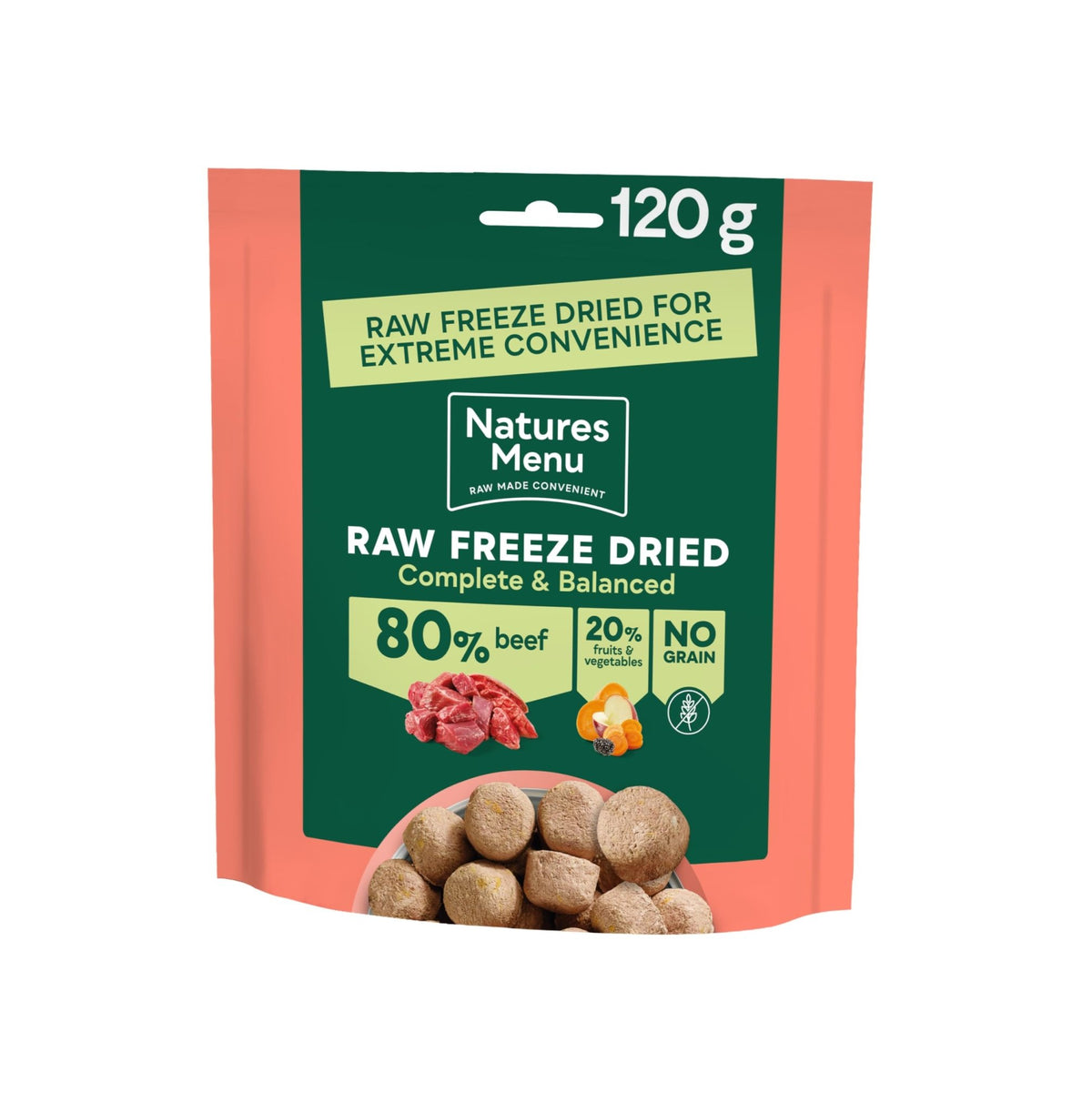 Natures Menu Freeze Dried Complete & Balanced Nuggets - Sayby’s