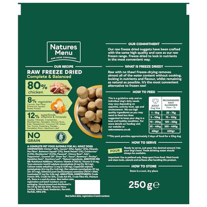 Natures Menu Freeze Dried Complete & Balanced Nuggets - Sayby’s