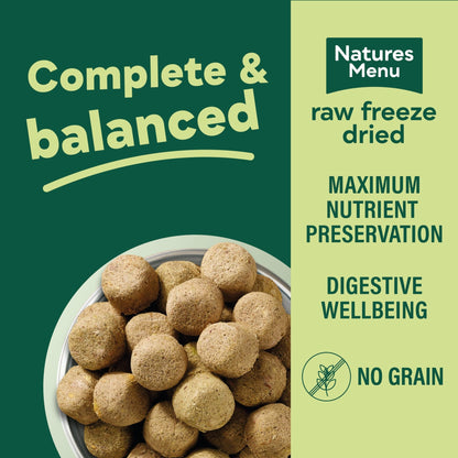 Natures Menu Freeze Dried Complete & Balanced Nuggets - Sayby’s