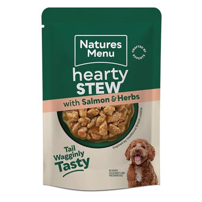 Natures Menu Hearty Stews - Chunks in Gravy Wet Food Pouches for Adult Dogs - Sayby’s