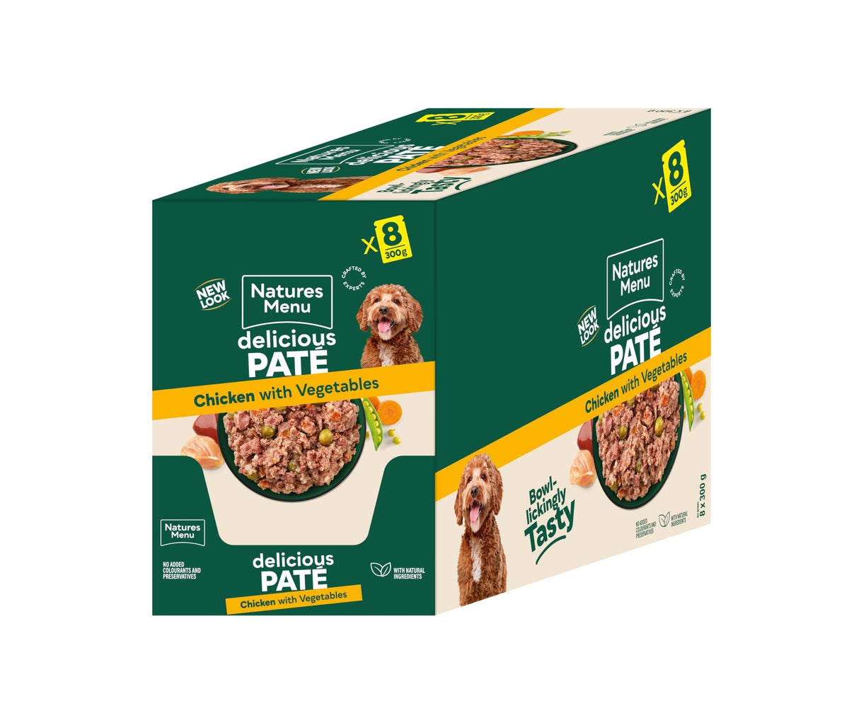 Natures Menu - Wet Dog Food - Pouches for Adult Dogs - Mixed Variety - 8 x 300g - Sayby’s