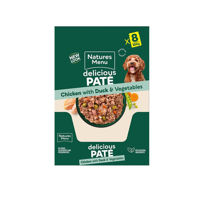 Natures Menu - Wet Dog Food - Pouches for Adult Dogs - Mixed Variety - 8 x 300g - Sayby’s