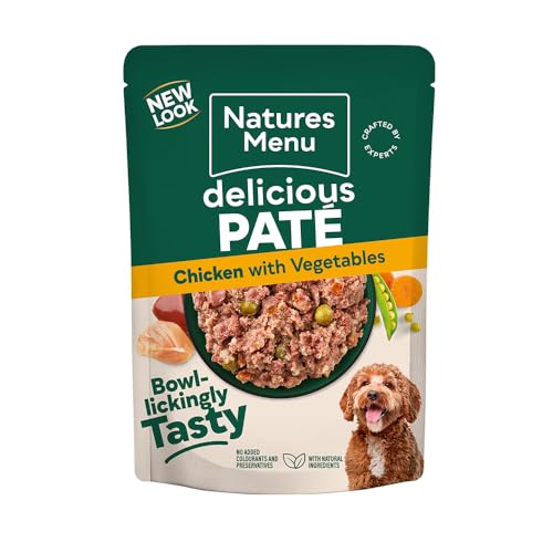 Natures Menu - Wet Dog Food - Pouches for Adult Dogs - Mixed Variety - 8 x 300g - Sayby’s