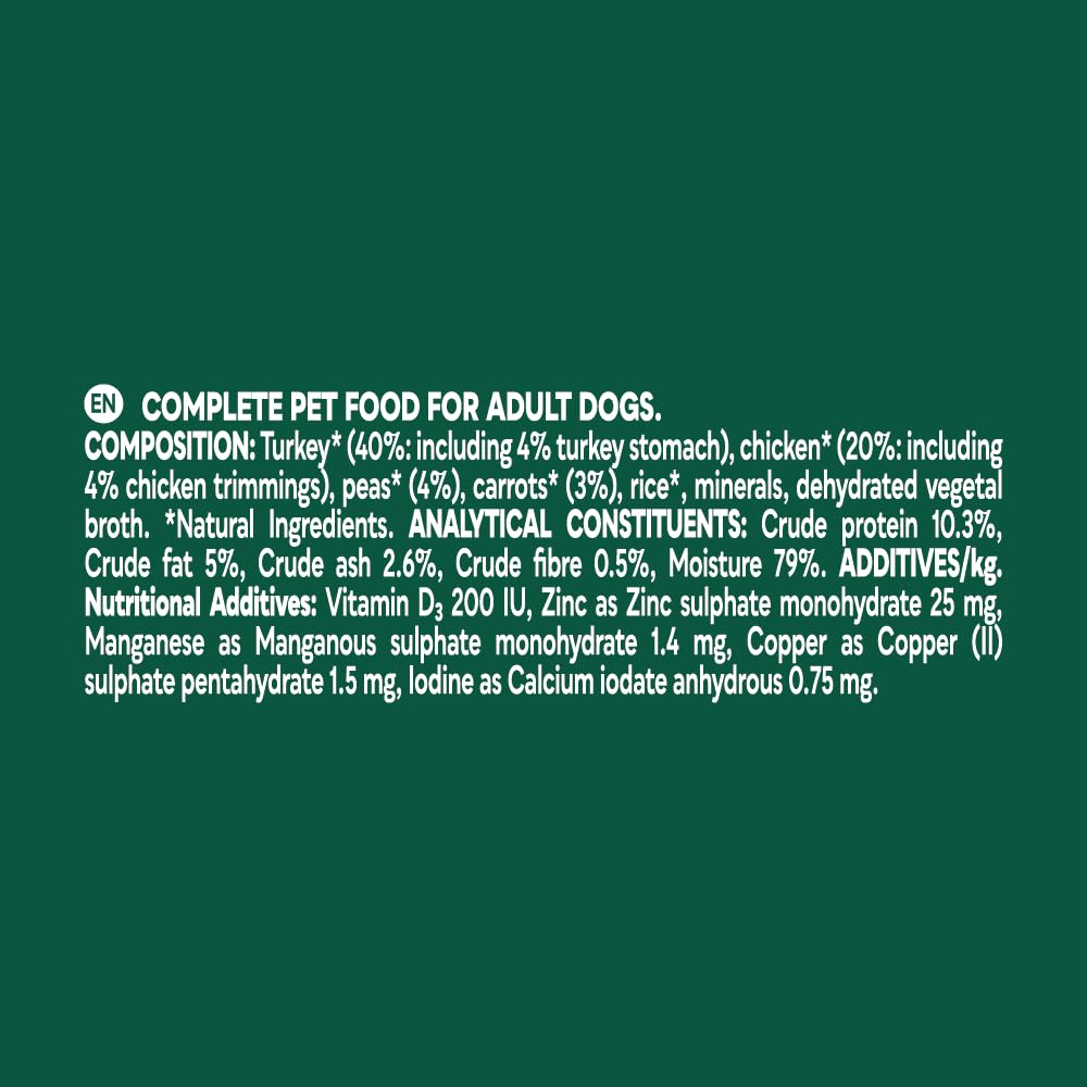 Natures Menu - Wet Dog Food - Pouches for Adult Dogs - Mixed Variety - 8 x 300g - Sayby’s