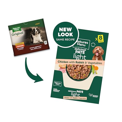 Natures Menu - Wet Dog Food - Pouches for Adult Dogs - Mixed Variety - 8 x 300g - Sayby’s