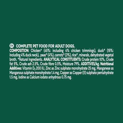 Natures Menu - Wet Dog Food - Pouches for Adult Dogs - Mixed Variety - 8 x 300g - Sayby’s