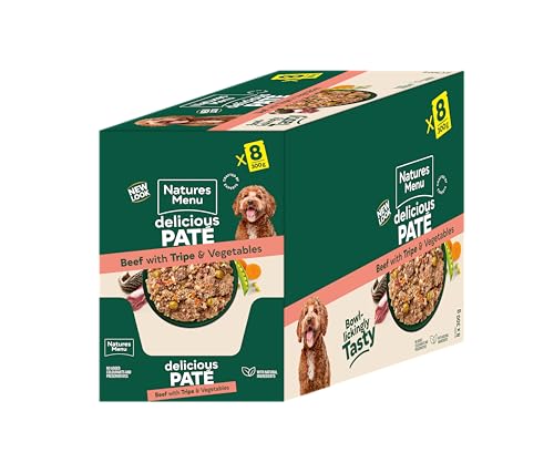 Natures Menu - Wet Dog Food - Pouches for Adult Dogs - Mixed Variety - 8 x 300g - Sayby’s
