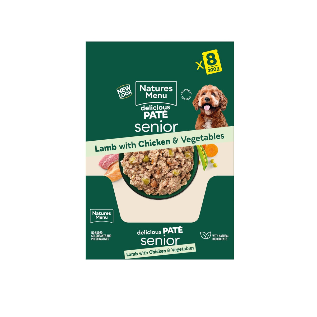 Natures Menu - Wet Dog Food - Pouches for Adult Dogs - Mixed Variety - 8 x 300g - Sayby’s
