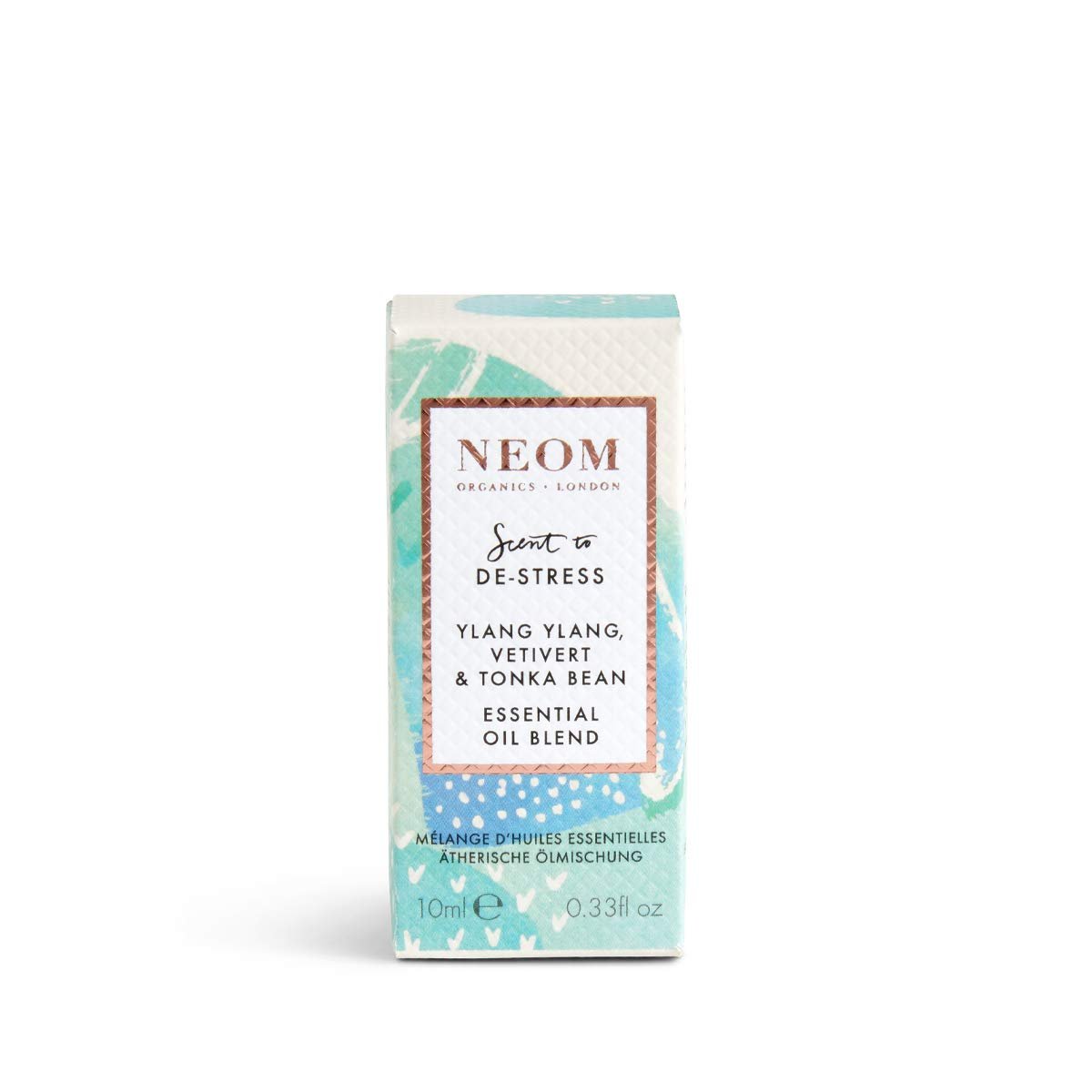 NEOM - Real Luxury Essential Oil Blend, 10ml | Lavender, Jasmine & Sandalwood | Scent to De-Stress Range - Sayby’s