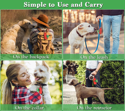Nineaccy Biodegradable Dog Poo Bags with Holder-240 Large Poop Bags, Corn Starch Blended Compostable Poo Bag, Extra Thick Strong Leak Proof Poop Waste Bag for Dogs - Sayby’s