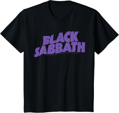 Official Black Sabbath Purple Logo T-Shirt. - Sayby’s