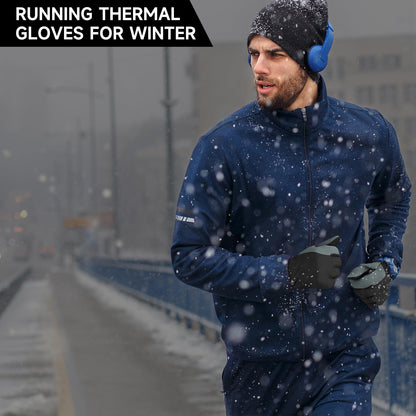 OZERO Thermal Gloves Touch Screen, Water Resistant Windproof Winter Gloves for Running Cycling Driving Hiking Biking Riding Outdoor for Men Women - Sayby’s