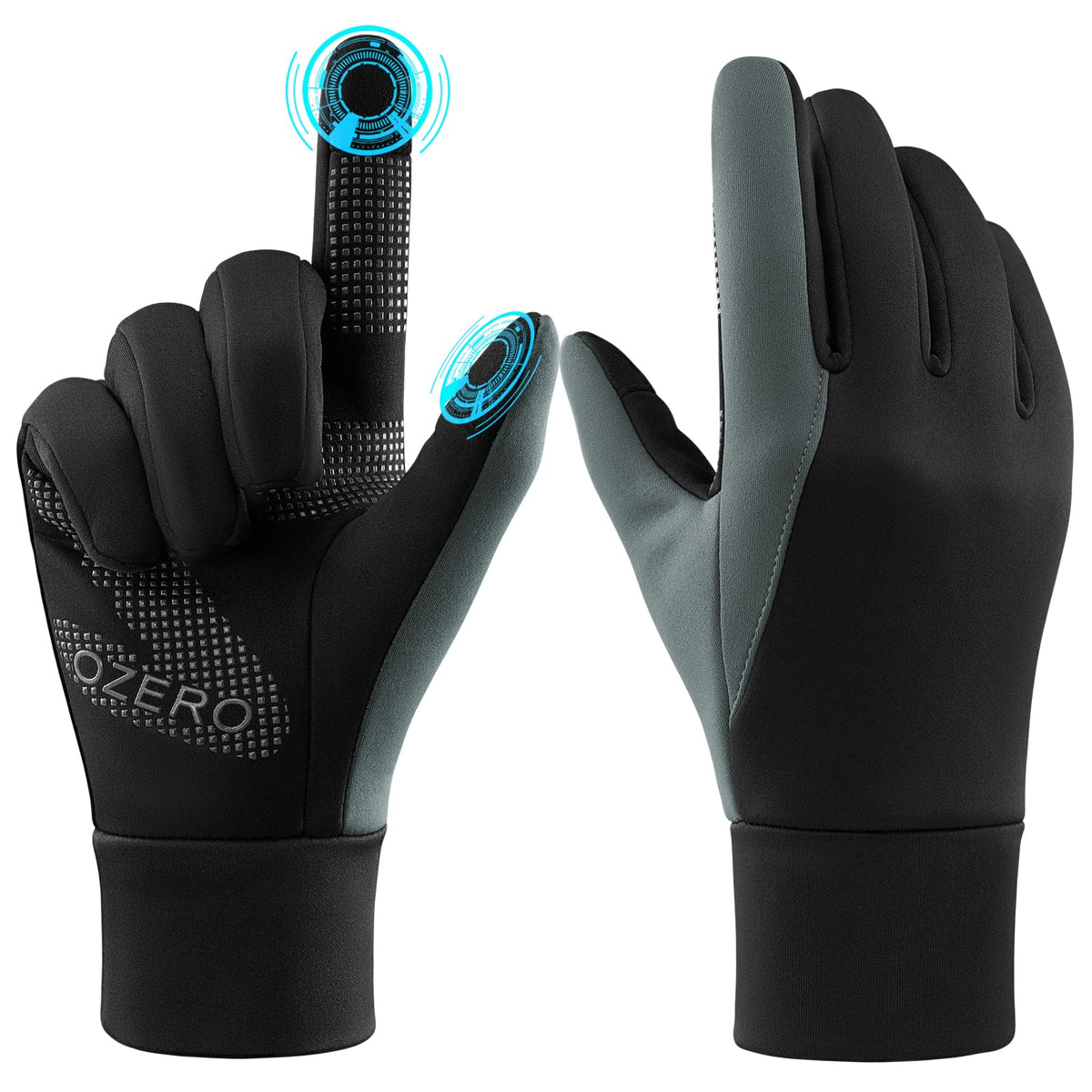 OZERO Thermal Gloves Touch Screen, Water Resistant Windproof Winter Gloves for Running Cycling Driving Hiking Biking Riding Outdoor for Men Women - Sayby’s