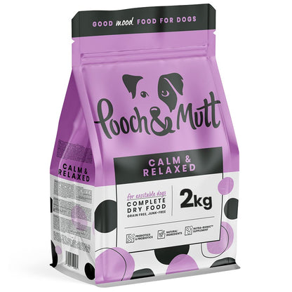 Pooch & Mutt - Calm & Relaxed, Complete Dry Dog Food (Grain Free), Turkey and Sweet Potato - Sayby’s