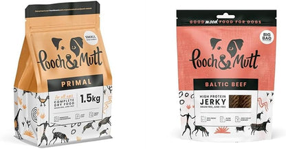 Pooch & Mutt - Meaty Jerky Treats, Grain Free Baltic Beef for Training Reward - Sayby’s