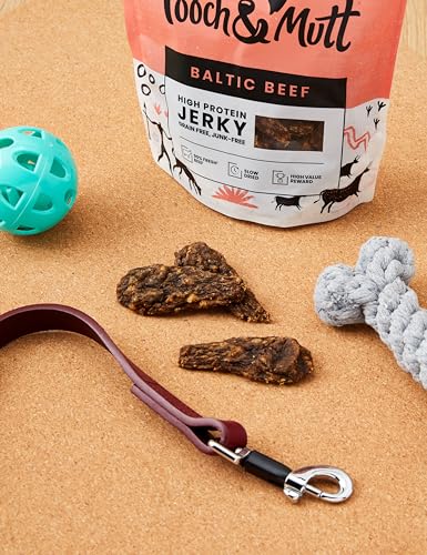 Pooch & Mutt - Meaty Jerky Treats, Grain Free Baltic Beef for Training Reward - Sayby’s