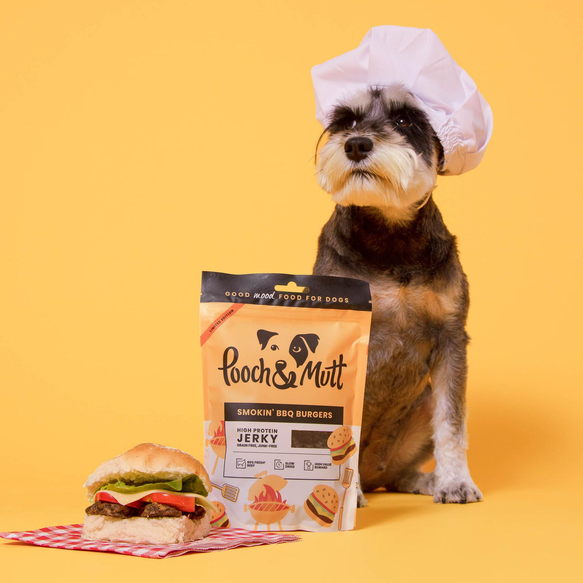 Pooch & Mutt - Meaty Jerky Treats, Grain Free Baltic Beef for Training Reward - Sayby’s