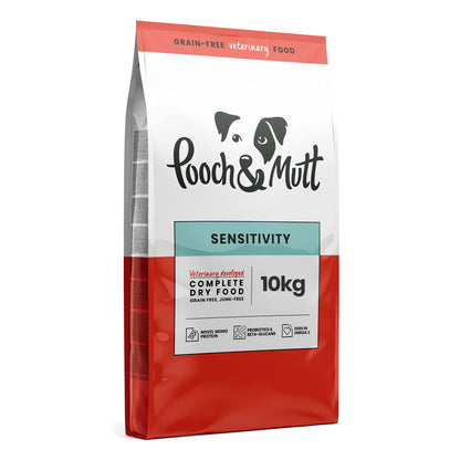 Pooch & Mutt – Veterinary Diet Dog Food (Grain Free), Sensitivity, 1.5kg (Packaging may vary) - Sayby’s