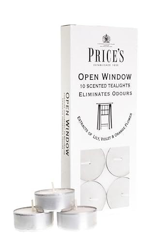 Price's - Household Pet Jar Candle - Odour Eliminating Candle - Made With Orange, Lemon & Thyme Extracts - Clean, Fresh, Quality Fragrance - Long Lasting Scent - Sayby’s
