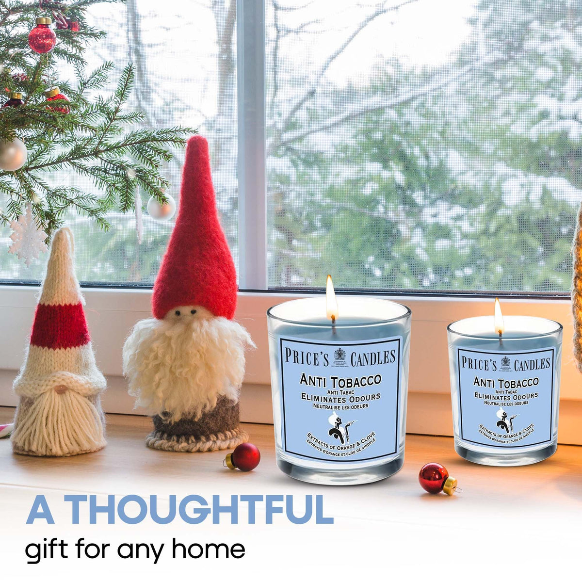 Price's - Household Pet Jar Candle - Odour Eliminating Candle - Made With Orange, Lemon & Thyme Extracts - Clean, Fresh, Quality Fragrance - Long Lasting Scent - Sayby’s