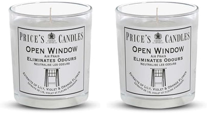 Price's - Household Pet Jar Candle - Odour Eliminating Candle - Made With Orange, Lemon & Thyme Extracts - Clean, Fresh, Quality Fragrance - Long Lasting Scent - Sayby’s