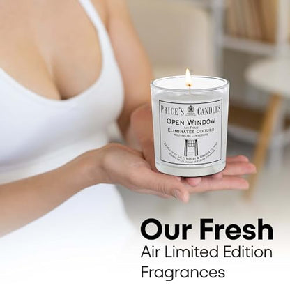 Price's - Household Pet Jar Candle - Odour Eliminating Candle - Made With Orange, Lemon & Thyme Extracts - Clean, Fresh, Quality Fragrance - Long Lasting Scent - Sayby’s