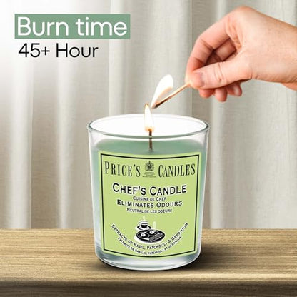 Price's - Household Pet Jar Candle - Odour Eliminating Candle - Made With Orange, Lemon & Thyme Extracts - Clean, Fresh, Quality Fragrance - Long Lasting Scent - Sayby’s